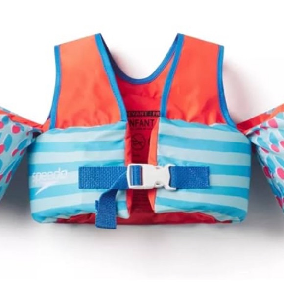 NWT Speedo Safe Splash Jammer Swim Vest, 33-55 ibs, smoke free home - Picture 4 of 4